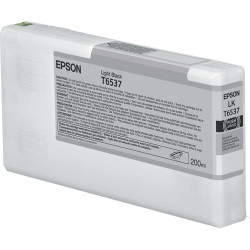 Epson T6537 Light Black Ink Cartridge (200ml)