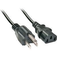 Lindy 5m US 3 Pin to C13 Mains Cable