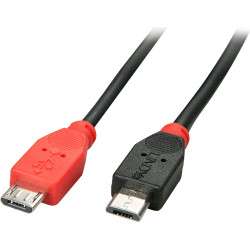 Lindy 1m USB 2.0 Type Micro-B to Micro-B OTG Cable