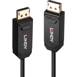 Lindy 15m Fibre Optic Hybrid DisplayPort 2.0 UHBR10 Cable