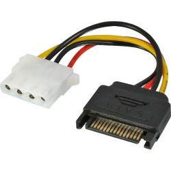 Lindy 0.15m SATA Power to LP4 Power Cable