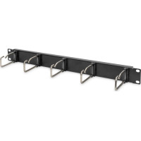 Digitus Cable Management Panel with Steel Rings for 482.6 mm (19\") Cabinets, 1U
