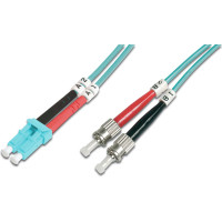 Digitus Fiber Optic Multimode Patch Cord, OM 3, LC / ST