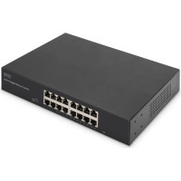 Digitus 16-Port Gigabit Switch, 19 inch, Unmanaged
