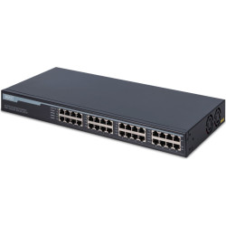 Digitus 16-port 10G Ethernet PoE+ injector, 802.3at, 250 W