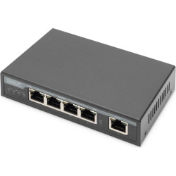 Digitus 4 Port Gigabit 4PPoE Extender, 802.3at, 60 W