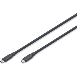 Digitus USB silicone cable, USB 5Gbps, 2m, black