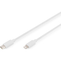 Digitus Lightning to USB-C data/charging cable, MFI-certified