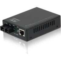 Level One LevelOne GVT-2001 tīlkla mediju pārveidotājs 1000 Mbit/s 850 nm Multi režīms Melns