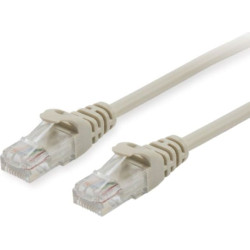 Equip Patchkabel Cat6   U/UTP 2xRJ45  1.00m beige Polybeutel