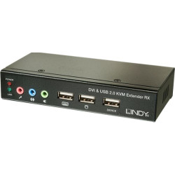 Lindy Cat6  KVM Extender Classic DVI USB Audio, 50m
