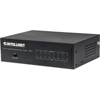 Intellinet 561204 tīkla pārslēgs Vadīts Gigabit Ethernet (10/100/1000) Power over Ethernet (PoE) Melns