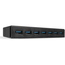Lindy USB 3.1/3.0 Hub 7 Port mit Ladefunktion