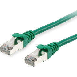 Equip Patchkabel Cat6A  S/FTP 2xRJ45 15.00m grün        LSZH