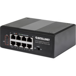 Intellinet 8-Port PoE+ Gigabit Switch mit PoE-Passthrough