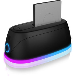 Icy Box IB-1124L-C3 USB 3.2 Gen 1 (3.1 Gen 1) Type-B Melns