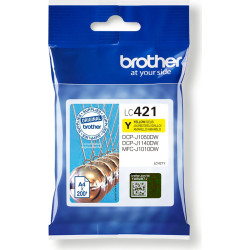 Brother Patrone Brother LC-421Y DCP-J1050DW/J1140DW/MFC-J1010W