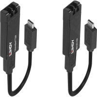 Lindy 100m Fibre Optic USB 3.2 Type C Extender