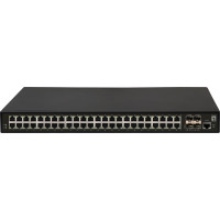 Level One LevelOne GTL-5291 tīkla pārslēgs Vadīts L3 Gigabit Ethernet (10/100/1000) 1U Melns