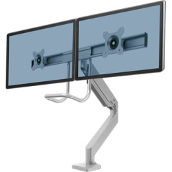 Fellowes Eppa 9909201 monitora stiprinājums un statīvs 81,3 cm (32") Galds Sudrabs