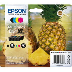 Epson 604XL tintes kārtridžs 4 pcs Oriģināls Augsta (XL) produktivitāte Melns, Tirkīzzils, Fuksīns, Dzeltens
