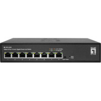 Level One LevelOne GES-2208 tīkla pārslēgs Vadīts L2 Gigabit Ethernet (10/100/1000) Melns