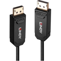 Lindy 20m Fibre Optic Hybrid DisplayPort 2.0 UHBR10 Cable