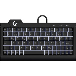 Keysonic TAS KSK-3010ELC (DE) Super-Mini USB/PS/2 schwarz