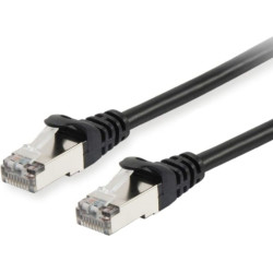 Equip 615593 tīkla kabelis Melns 25 m Cat6 S/FTP (S-STP)
