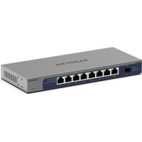 Netgear GS108X Nepārvaldīts L2 Gigabit Ethernet (10/100/1000) Pelēks