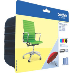Brother LC-229XLVALBP tintes kārtridžs 4 pcs Oriģināls Melns, Tirkīzzils, Fuksīns, Dzeltens