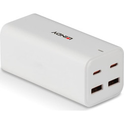 Lindy 100W 4-Port USB GaN Fast Charger