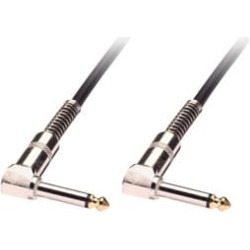Mono Audio kabelis 6.3mm, melns, 3.0m