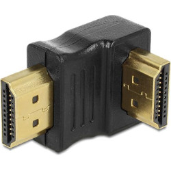 Delock Adapter HDMI male  HDMI male 90 down
