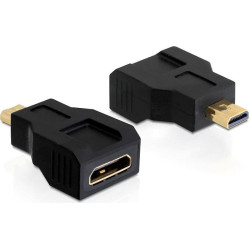 Delock Adapter High Speed HDMI with Ethernet â mini C female  micro D male