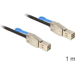 Delock Cable Mini SAS HD SFF-8644 > Mini SAS HD SFF-8644 1 m