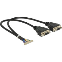 Delock Connection Cable 40 pin 1.25 mm > 2 x VGA