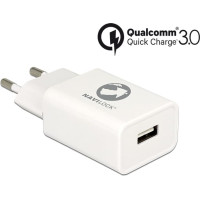 Navilock Charger 1 x USB Type-A with Qualcomm® Quick Charge™ 3.0 white