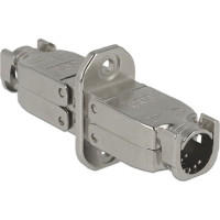 Delock Coupler for network cable Cat.6 STP toolfree for installation