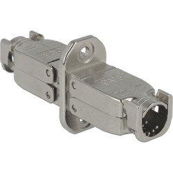 Delock Coupler for network cable Cat.6 STP toolfree for installation
