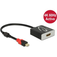 Delock Active mini DisplayPort 1.4 to HDMI Adapter 4K 60 Hz (HDR)