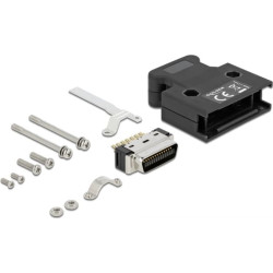 Delock MDR male 26 pin solder connection with housing