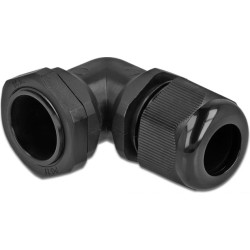 Delock Cable Gland 90° angled PG21 black