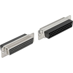 Delock D-Sub HD 50 pin crimp female, metal