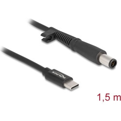 Delock Laptop Charging Cable USB Type-C™ male to HP 7.4 x 5.0 mm male