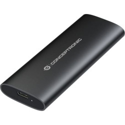 Conceptronic StreamVault DANTE04B cieto disku uzglabāšanas sistēma SSD diska korpuss Melns M.2