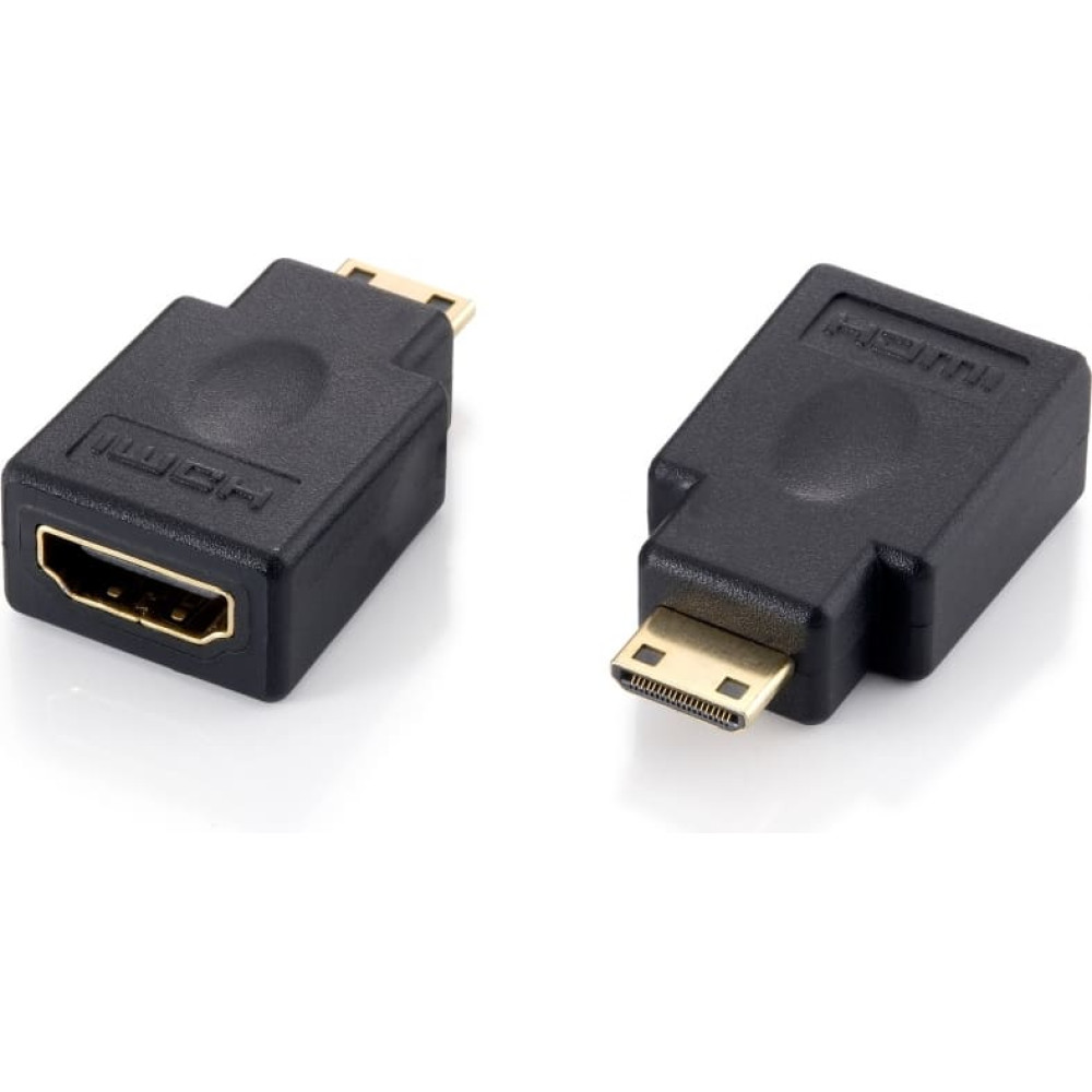 Equip 118914 kabeļu spraudņu pāreja HDMI A HDMI C Melns