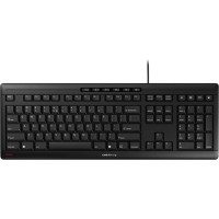 Cherry TAS STREAM KEYBOARD Corded EU-Layout schwarz