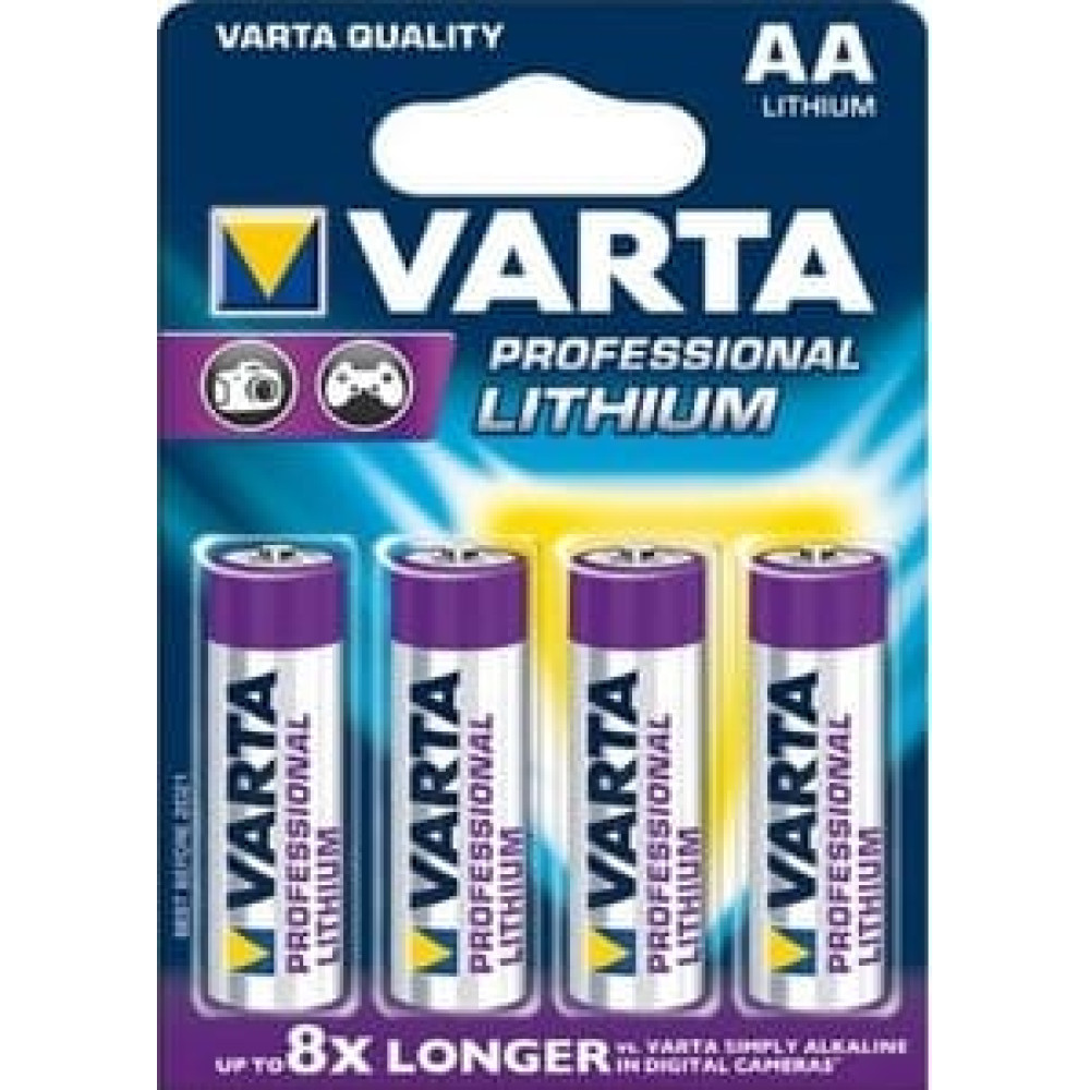Varta Batterie LITHIUM AA                               4St.