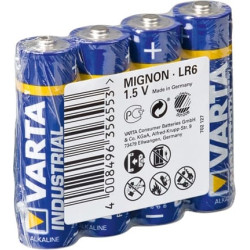 Varta Batterie INDUSTRIAL PRO Mignon AA  LR6  (4x in Folie)